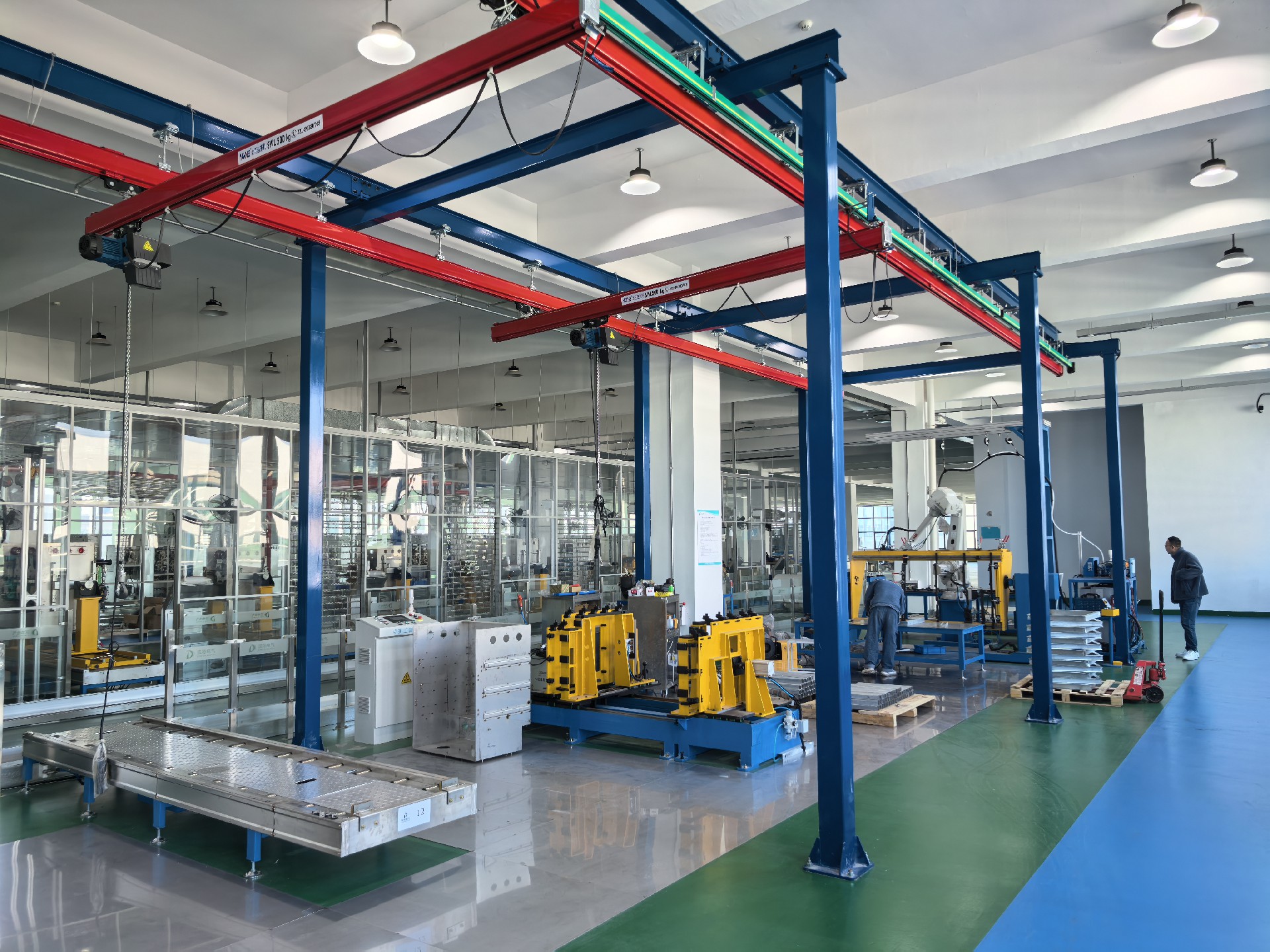 CNC機(jī)器人自動(dòng)焊接流水線(xiàn)